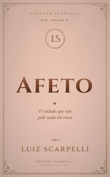 Capa do livro Afeto, de Luiz Scarpelli