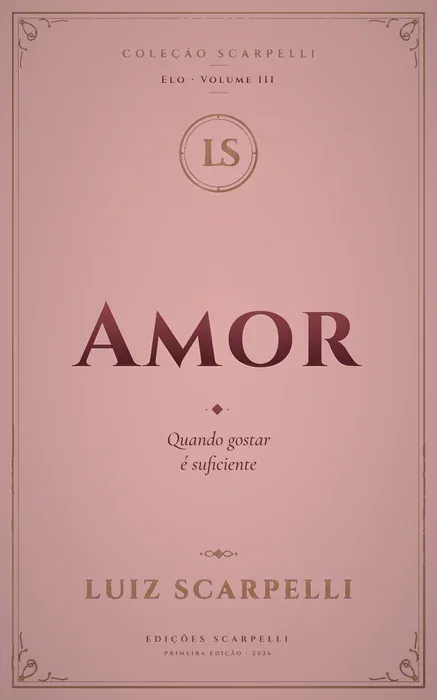 Capa do livro Amor, de Luiz Scarpelli