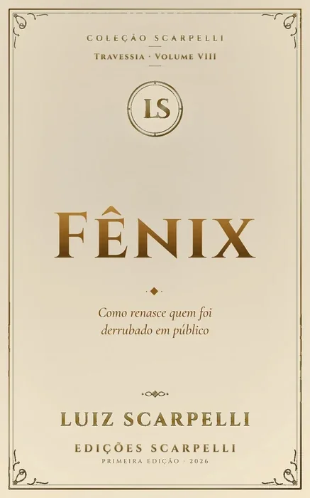 Capa do livro Fênix, de Luiz Scarpelli