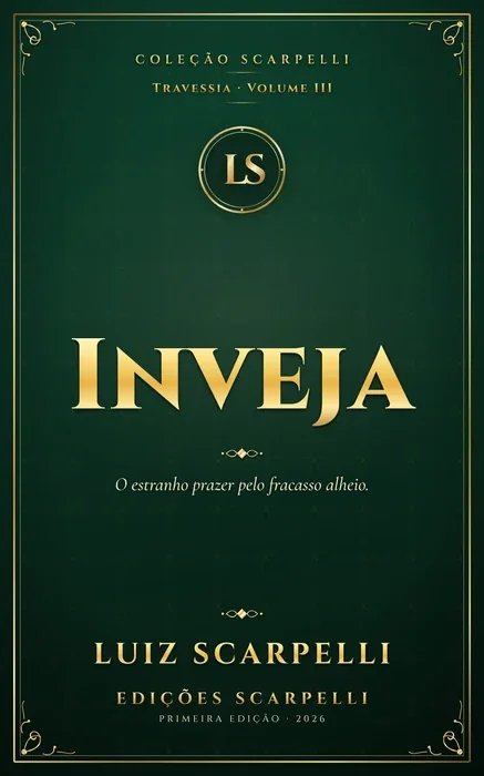 Capa do livro Inveja, de Luiz Scarpelli