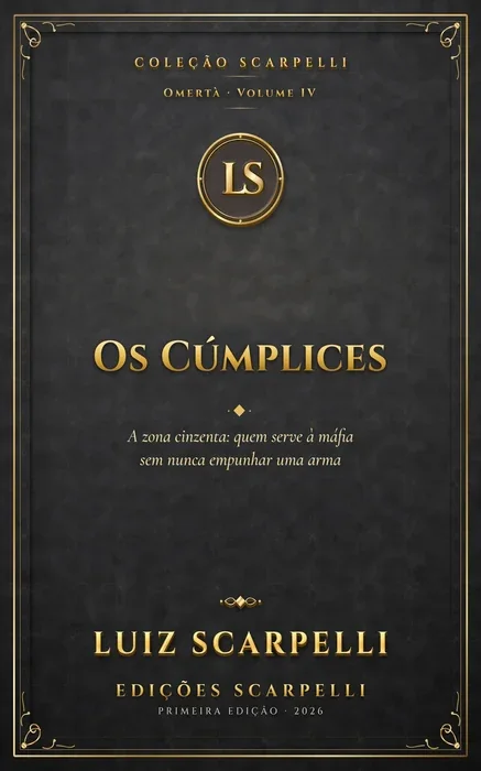Capa do livro Os Cúmplices, de Luiz Scarpelli