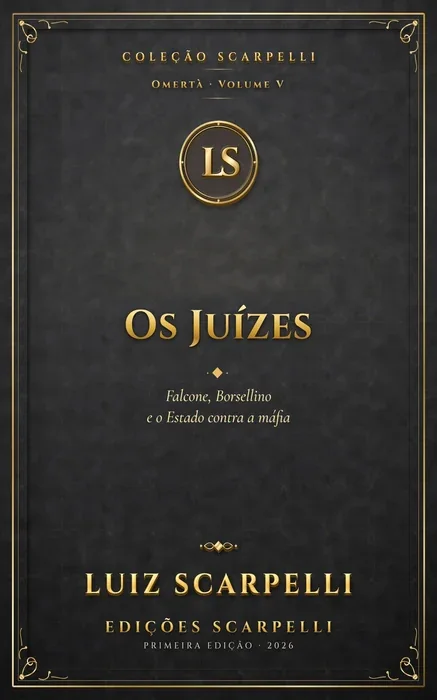 Capa do livro Os Juízes, de Luiz Scarpelli