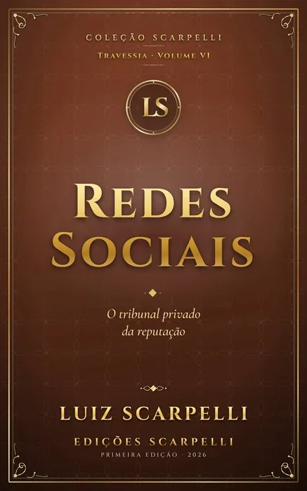 Capa do livro Redes Sociais, de Luiz Scarpelli