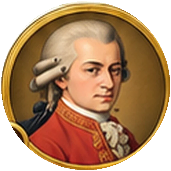 Medalha de Wolfgang Amadeus Mozart